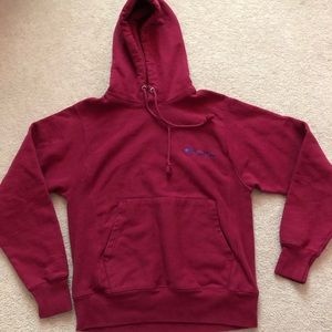 Burgundy Champion Hoodie